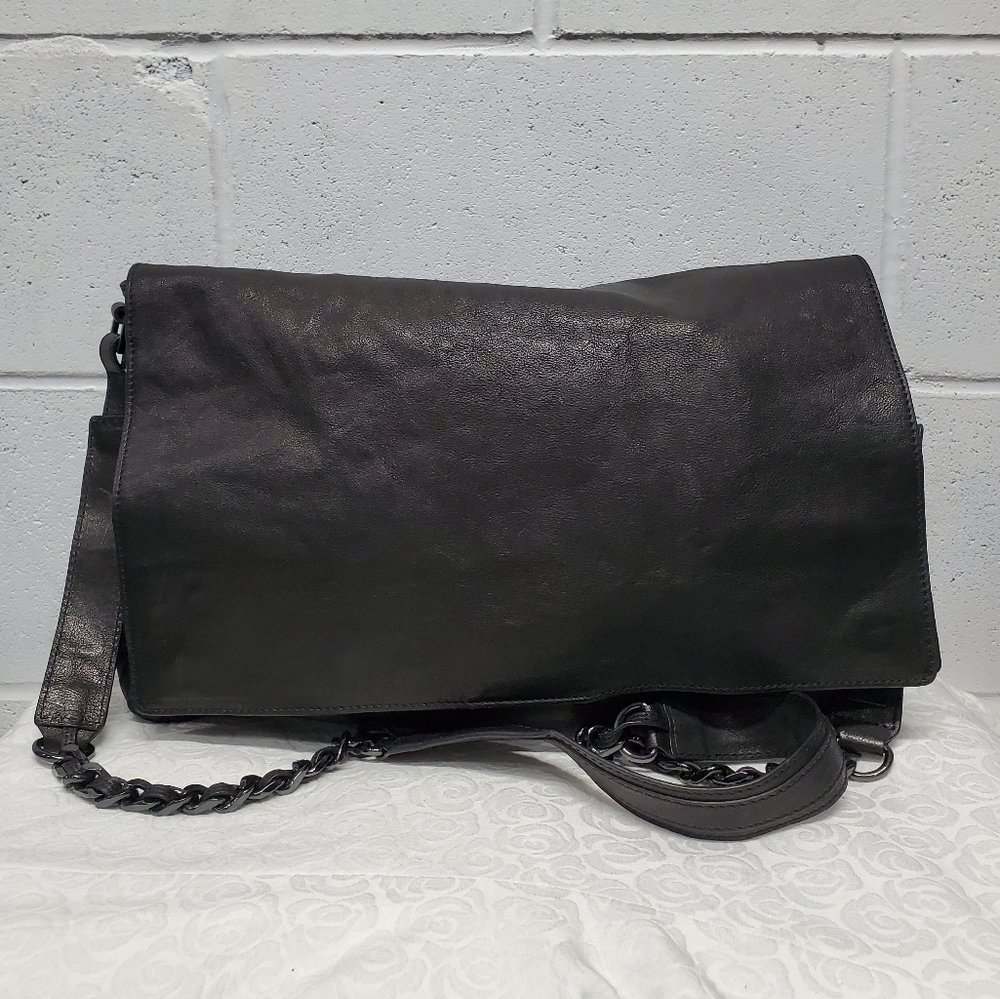 🔴SOLD Alice and Olivia Large Leather Crossbody Handbag